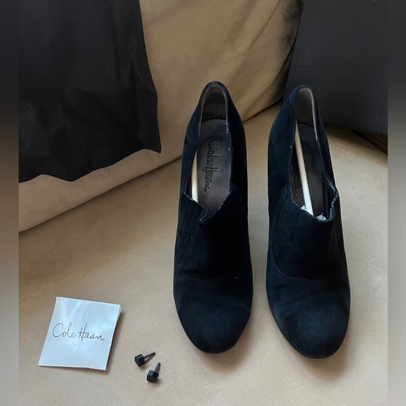 Cole Haan Air Talia Gore Black Short Boots - Picture 4 of 7